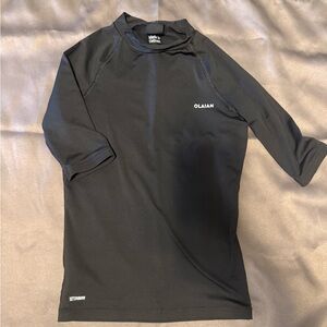 Olaian Kids Black Swim Coverup